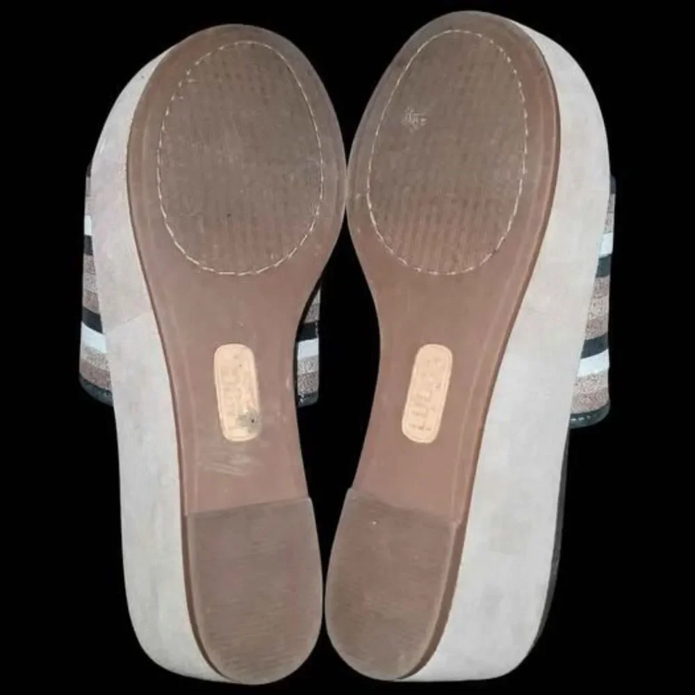 Lucca Land Women's Wedge Sandals Size 9.5